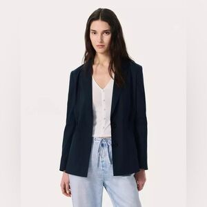 NWT RAG & BONE Spencer Linen-Blend Blazer